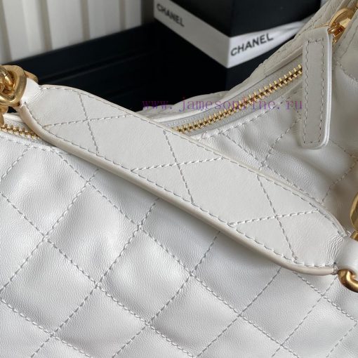 Chanel Bag  Chanel 🧩 25C early spring series AS5339 Hoho hippie bag with double bag opening 0096nwit - Image 6
