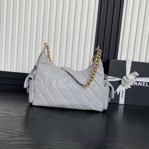 Chanel Bag Chanel 25C early spring collection AS5302 Hoho hippie bag with double bag opening s7dv735o - Image 3