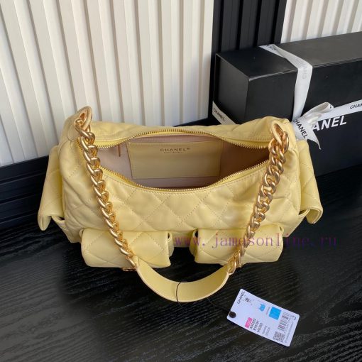 Chanel Bag Chanel 25C early spring collection AS5302 Hoho hippie bag with double bag opening x3e654ff - Image 9