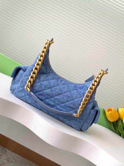Chanel Bag The 25C popular denim fabric bag is surprisingly lightweight and beautiful, with wo0azwlu - Image 4