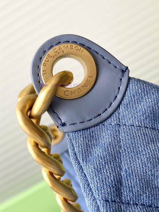 Chanel Bag The 25C popular denim fabric bag is surprisingly lightweight and beautiful, with wo0azwlu - Image 7