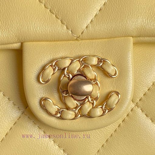 Chanel Bag Chanel 25C Early Spring Collection CF Woven Knot Handbag AS5298Sheepskin paired w f9jkms7n - Image 4