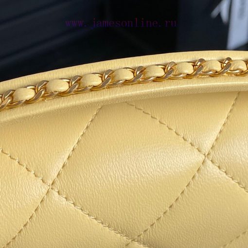 Chanel Bag Chanel 25C Early Spring Collection CF Woven Knot Handbag AS5298Sheepskin paired w f9jkms7n - Image 5