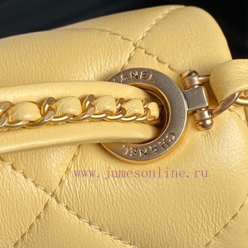 Chanel Bag Chanel 25C Early Spring Collection CF Woven Knot Handbag AS5298Sheepskin paired w f9jkms7n - Image 7