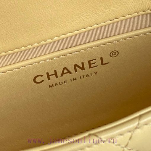 Chanel Bag Chanel 25C Early Spring Collection CF Woven Knot Handbag AS5298Sheepskin paired w f9jkms7n - Image 10