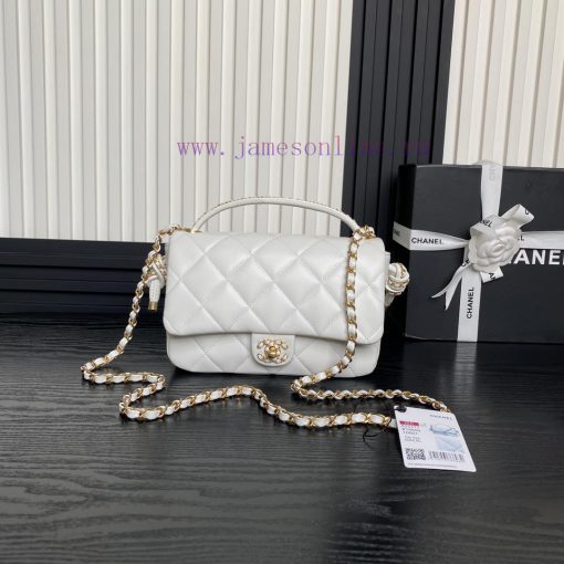 Chanel Bag Chanel 25C Early Spring Collection CF Woven Knot Handbag AS5317Sheepskin paired w 599ygjt8 - Image 2