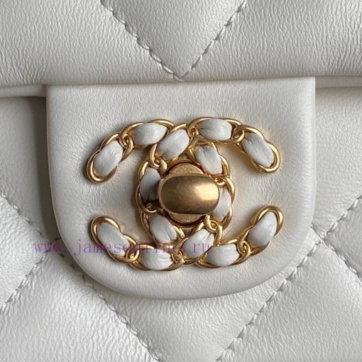 Chanel Bag Chanel 25C Early Spring Collection CF Woven Knot Handbag AS5317Sheepskin paired w 599ygjt8 - Image 4