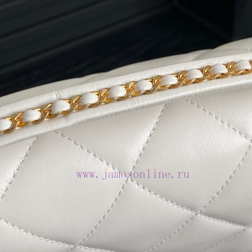 Chanel Bag Chanel 25C Early Spring Collection CF Woven Knot Handbag AS5317Sheepskin paired w 599ygjt8 - Image 5