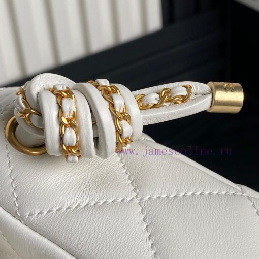 Chanel Bag Chanel 25C Early Spring Collection CF Woven Knot Handbag AS5317Sheepskin paired w 599ygjt8 - Image 6