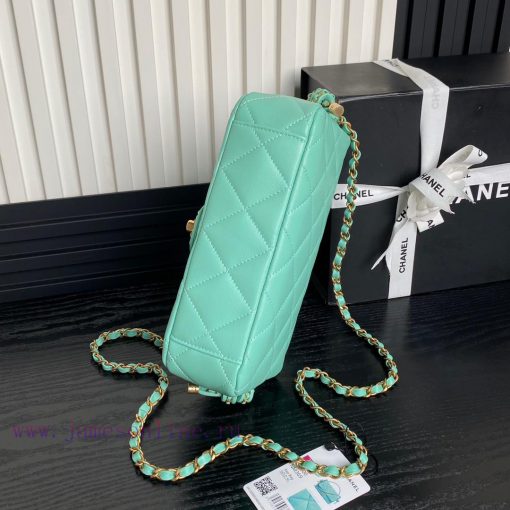 Chanel Bag Chanel 25C Early Spring Collection CF Woven Knot Handbag AS5317Sheepskin paired w d5s9rx76 - Image 8