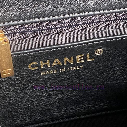 Chanel Bag Chanel 25C Early Spring Collection CF Woven Knot Handbag AS5317Sheepskin paired w iklfx6ph - Image 10