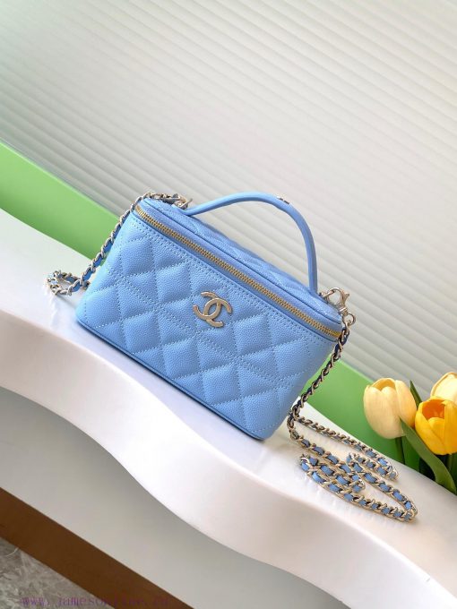 Chanel Bag 25C mouth red envelope exquisite and compact chain hand-held bag, made of granula 71a717n8 - Image 2