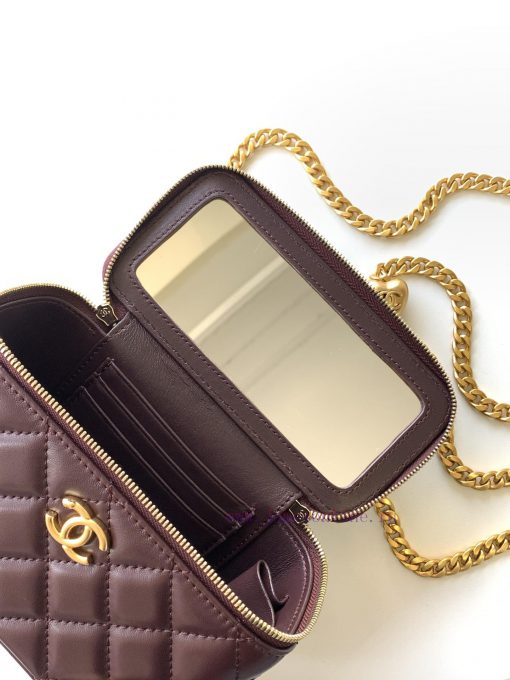 Chanel Bag The 24k box bag features the most beautiful heart-shaped adjustable buckle and ad 29sya11y - Image 8