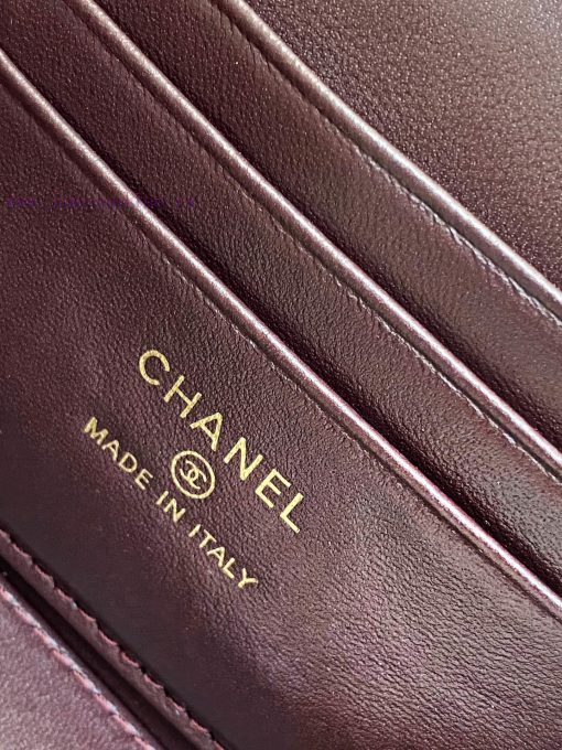 Chanel Bag 24K Limited Edition Diamond Handle Long Box Bag Makeup Slant Cross Bag with Diamo fq41e4l5 - Image 10