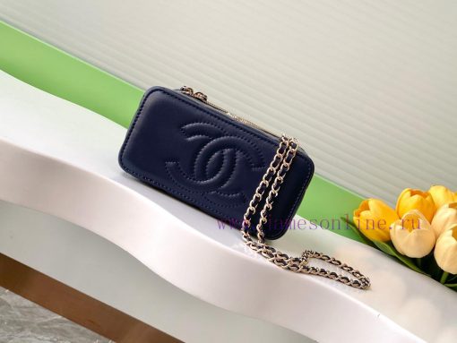 Chanel Bag 24K Limited Edition Diamond Handle Long Box Bag Makeup Slant Cross Bag with Diamo 7qznrvws - Image 5
