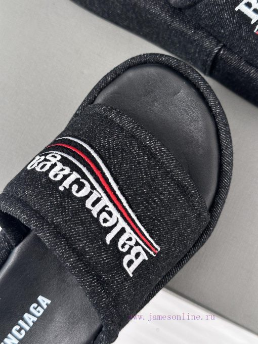 Balenciaga | Balenciaga 24SSpring and summer new thick soled slippersThe correct original veezesqnb8 - Image 8
