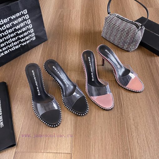 Alexander Wang Alexander King's high-quality original material high-heeled sandals Original qny7ccv0 - Image 2