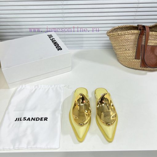Jil Sander's new spring and summer cat heel pointed single shoes have a strong sense of luxu5o8yx7jo - Image 6