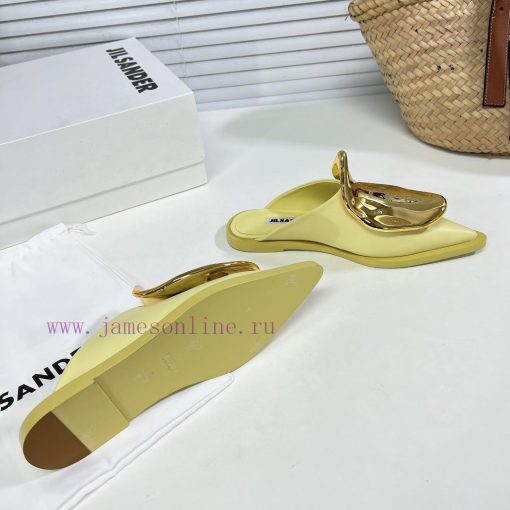 Jil Sander's new spring and summer cat heel pointed single shoes have a strong sense of luxu5o8yx7jo - Image 8