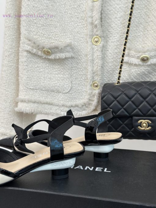 Chanel | Chanel 24C New Product ClassicDouble C Clover Pearl Sandals and Slippers SeriesThe 2h08aeh5 - Image 7