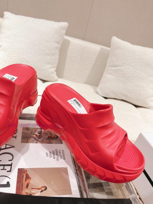 Given * hy Givenchy 23vs Spring/Summer Hot Products Slope Heel Thick Bottom Cool Trawl Red H3k865ehu - Image 5