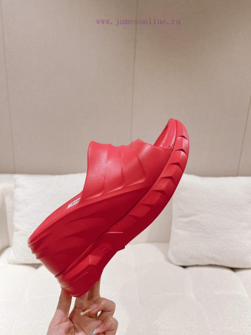 Given * hy Givenchy 23vs Spring/Summer Hot Products Slope Heel Thick Bottom Cool Trawl Red H3k865ehu - Image 8