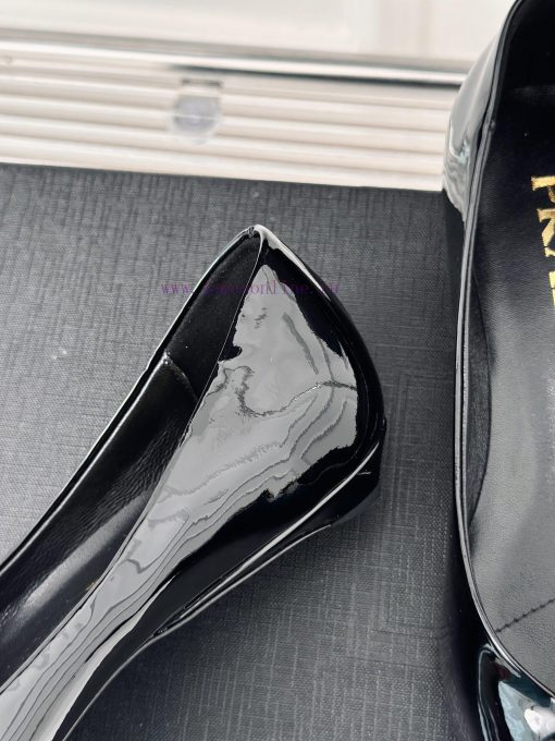 PRADA/PRADA Classic Spring/SummerTriangle logo sandals single shoe seriesThe simple design igmmmyr0r - Image 7