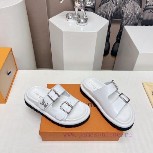 Top tierL * V Donkey 2024vs Summer Latest Wang Fried Sandals SeriesCouple belt buckle cooler2o9aqaaj - Image 3