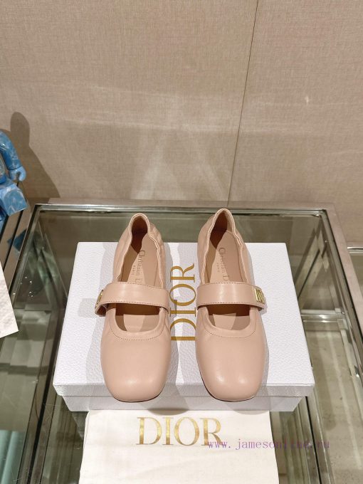 -24Ss New Dior Ballet Flat Single Shoes Grandma ShoesThis ballet shoe is a masterpiece of Dii6nwmxqn - Image 2