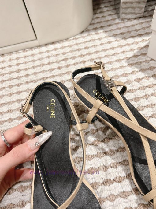Celine 2024 new Kai cat sandals with heelsElegant and sophisticated, with slim feet that exun8vjyk6s - Image 7