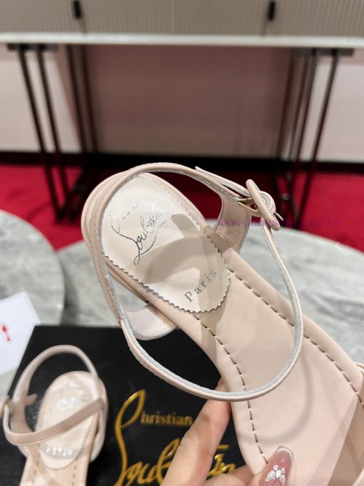 Coarse heeled sandals 🦋 ꫛꫀw. ︎ ️Sweet Jane sandals feature stylish lines. This summer style 759vb1yj - Image 3