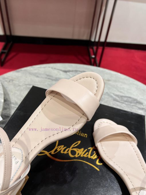 Coarse heeled sandals 🦋 ꫛꫀw. ︎ ️Sweet Jane sandals feature stylish lines. This summer style 759vb1yj - Image 4