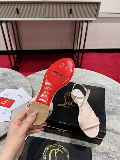 Coarse heeled sandals 🦋 ꫛꫀw. ︎ ️Sweet Jane sandals feature stylish lines. This summer style 759vb1yj - Image 5