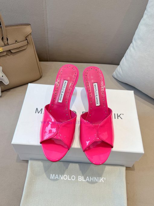 Manolo Blahni * new style, irresistible slippers that can be worn all year round, with a delko09a2dk - Image 3