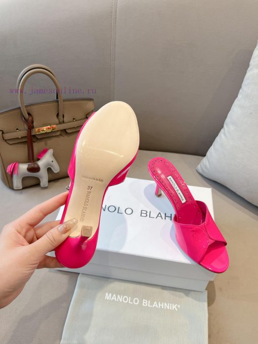 Manolo Blahni * new style, irresistible slippers that can be worn all year round, with a delko09a2dk - Image 7