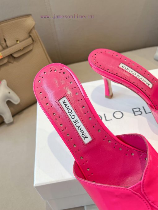 Manolo Blahni * new style, irresistible slippers that can be worn all year round, with a delko09a2dk - Image 9