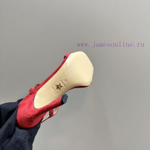 Dior/Dior 24S Spring/Summer New Product Pearl Strap High Heel SandalsThe fabric is imported yu5se9oa - Image 10