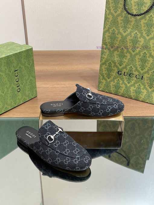 2024 Spring/Summer New Gucci Princeton Collection Le Fu Shoes, Half Cap Slippers, Top Qualitvgjuvvpq - Image 4