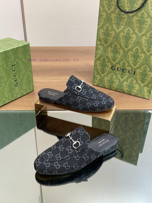 2024 Spring/Summer New Gucci Princeton Collection Le Fu Shoes, Half Cap Slippers, Top Qualitvgjuvvpq - Image 6