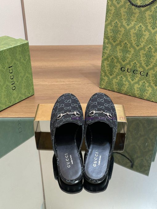 2024 Spring/Summer New Gucci Princeton Collection Le Fu Shoes, Half Cap Slippers, Top Qualitvgjuvvpq - Image 9