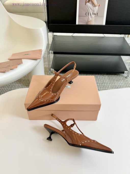 Miumiu 24 new shallow back empty sandalsComfortable and not monotonous, the material is softffoi0yq8 - Image 3