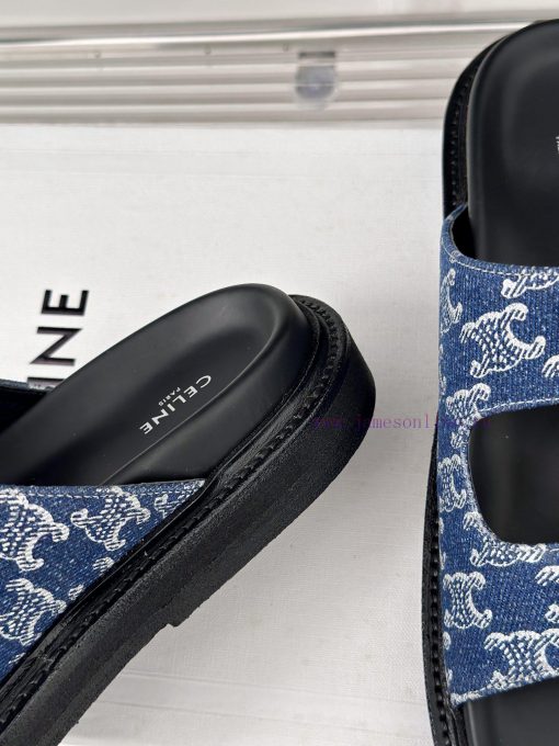 Celine | Celine 24ss Spring/Summer New ProductsLazy slippersGo materialThe fabric is made of2g6wthwv - Image 7