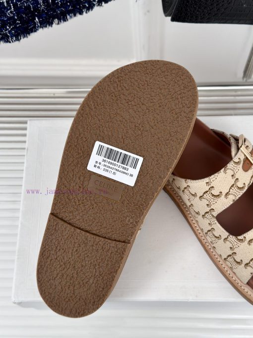 Celine | Celine 24ss Spring/Summer New ProductsLazy slippersGo materialThe fabric is made ofdfei4drq - Image 10