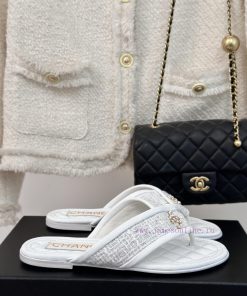 Chanel | 24P Spring/Summer New ProductsDouble C diamond grid clip on flip flopsSummer flip fg6ki6hug