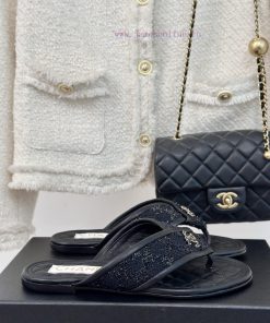 Chanel | 24P Spring/Summer New ProductsDouble C diamond grid clip on flip flopsSummer flip fzbc7ezkp