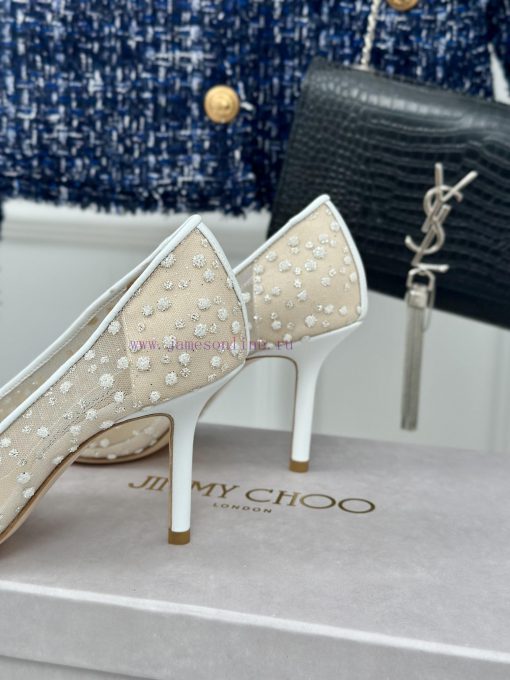 Jimmy Choo | Jimmy Zhou Classic LOVE Mesh Series High HeelsJC's shoes are well-known for thehkoq6hse - Image 7