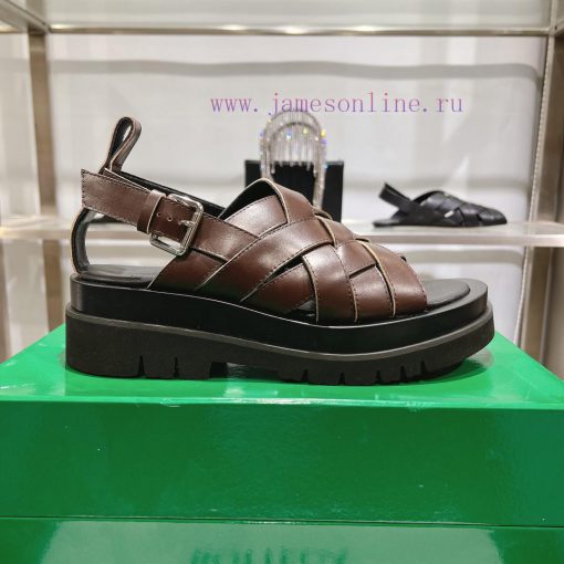 The original development of BottegaVeneta Bottega lovers' knitting thick soled sandals, the jzm7fas1 - Image 3