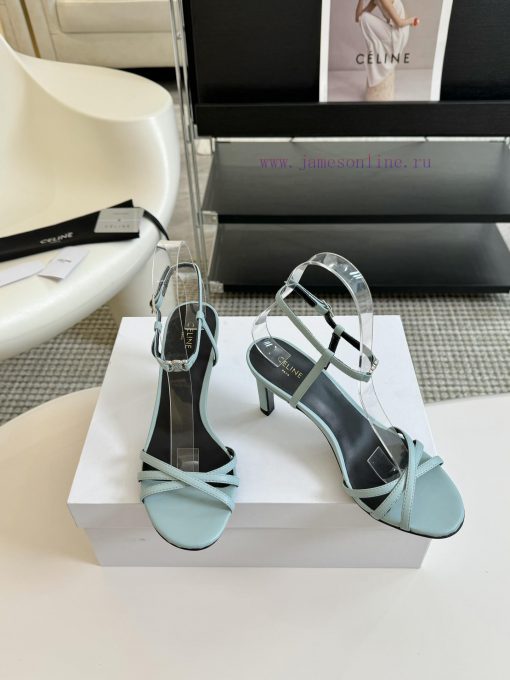 Celine 2024 new Kai cat sandals with heelsElegant and sophisticated, with slim feet that exubj3jk648 - Image 3