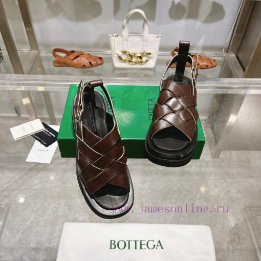 The original development of BottegaVeneta Bottega lovers' knitting thick soled sandals, the jzm7fas1 - Image 7