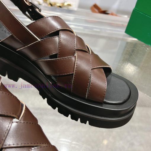 The original development of BottegaVeneta Bottega lovers' knitting thick soled sandals, the jzm7fas1 - Image 8